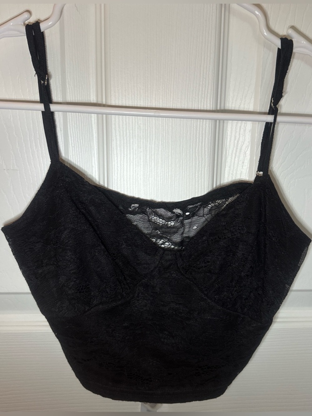 Black Lace Tiny Top